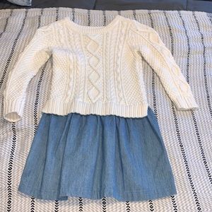Baby girl gap sweater dress